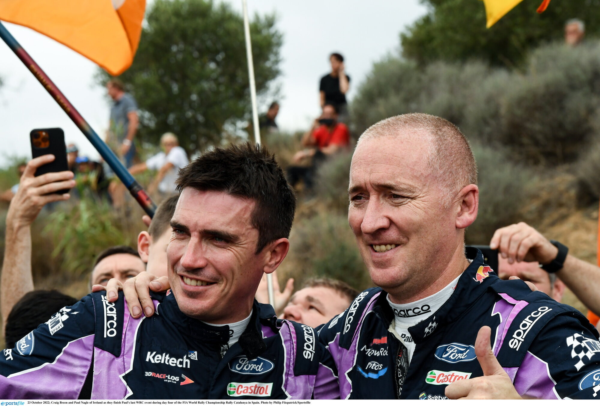 'It’s been an incredible journey' - Emotional Nagle signs off as co-driving career comes to an end