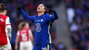 <p>MAIN THREAT: Chelsea's Sam Kerr will be the key player for Australia at next year's World Cup. File pic: PA</p>