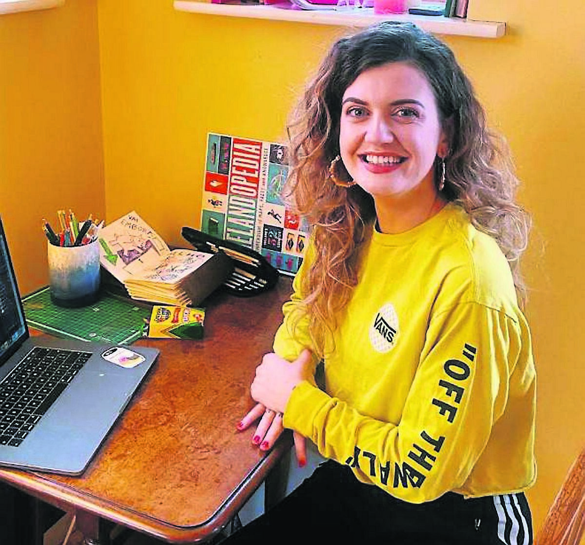 Waterford's Fatti Burke designed the cover 