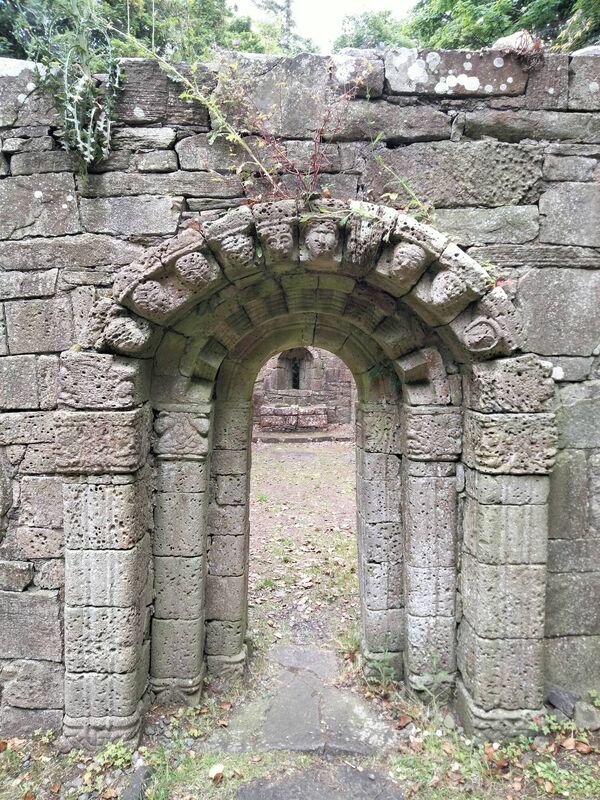 The 12th-century Romanesque, Templenaneeve, or Church of the Saints, on Inchagoill, Co Galway. Picture: Dan MacCarthy The 12th-century Romanesque, Templenaneeve, or Church of the Saints, on Inchagoill, Co Galway. Picture: Dan MacCarthy