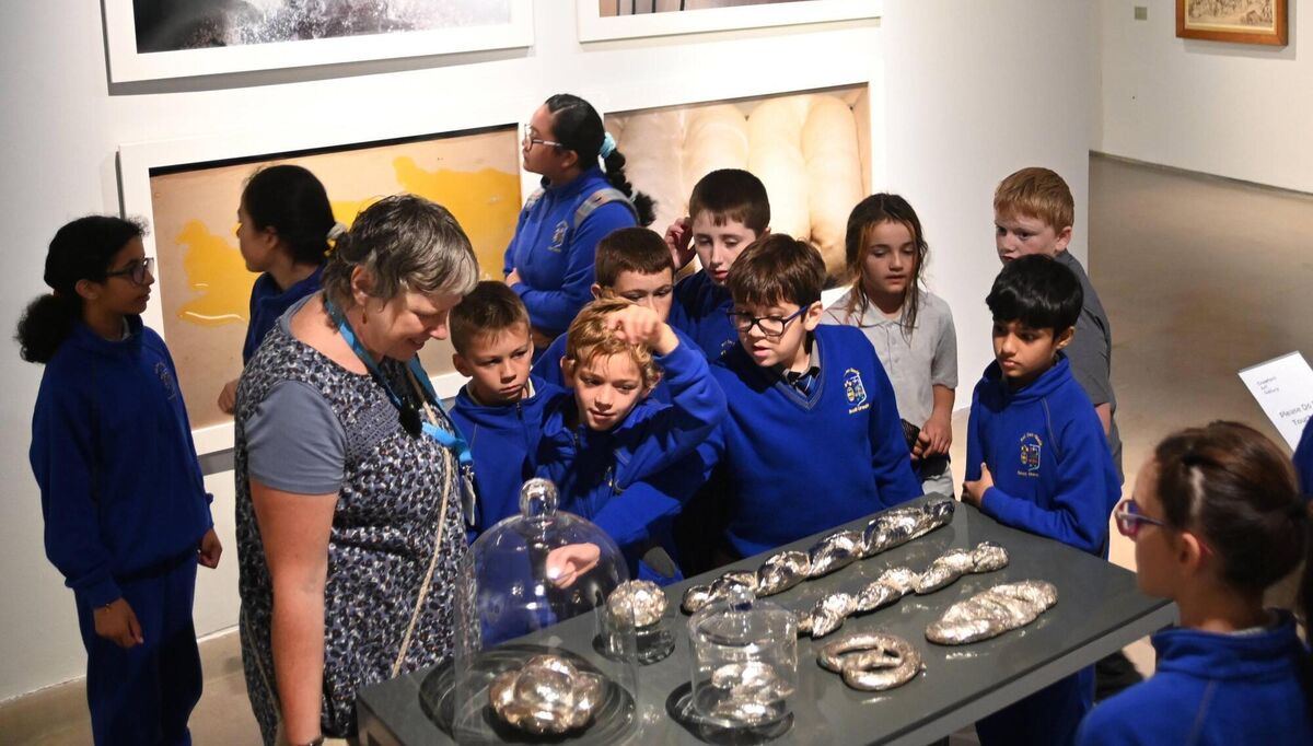 People of any and all levels of artistic ability can avail of a guided tour that will suit them at Crawford Art Gallery.