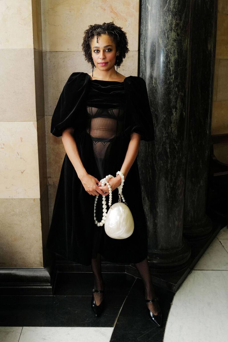 Contemporary goth style, as seen backstage at Simone Rocha’s SS23 show
