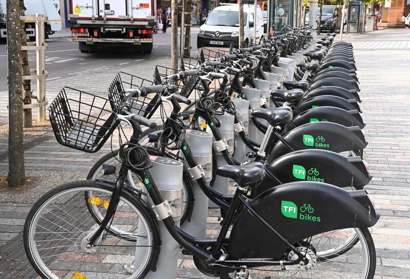 Moving to high levels of walking and cycling can reduce emissions rapidly, at low cost, with a plethora of benefits across public health, road safety and emissions. File picture: Denis Minihane
