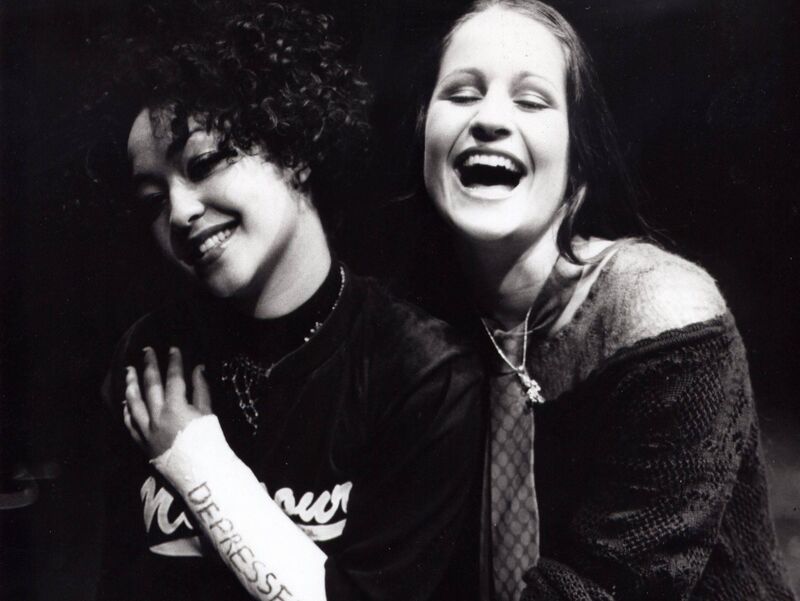 Ruth Negga with Katy Davis in Cork in 2002 for Corcadorca's play, Amy the Vampire (& her sister Martina) in the Triskel. Ruth Negga with Katy Davis in Cork in 2002 for Corcadorca's play, Amy the Vampire (& her sister Martina) in the Triskel.