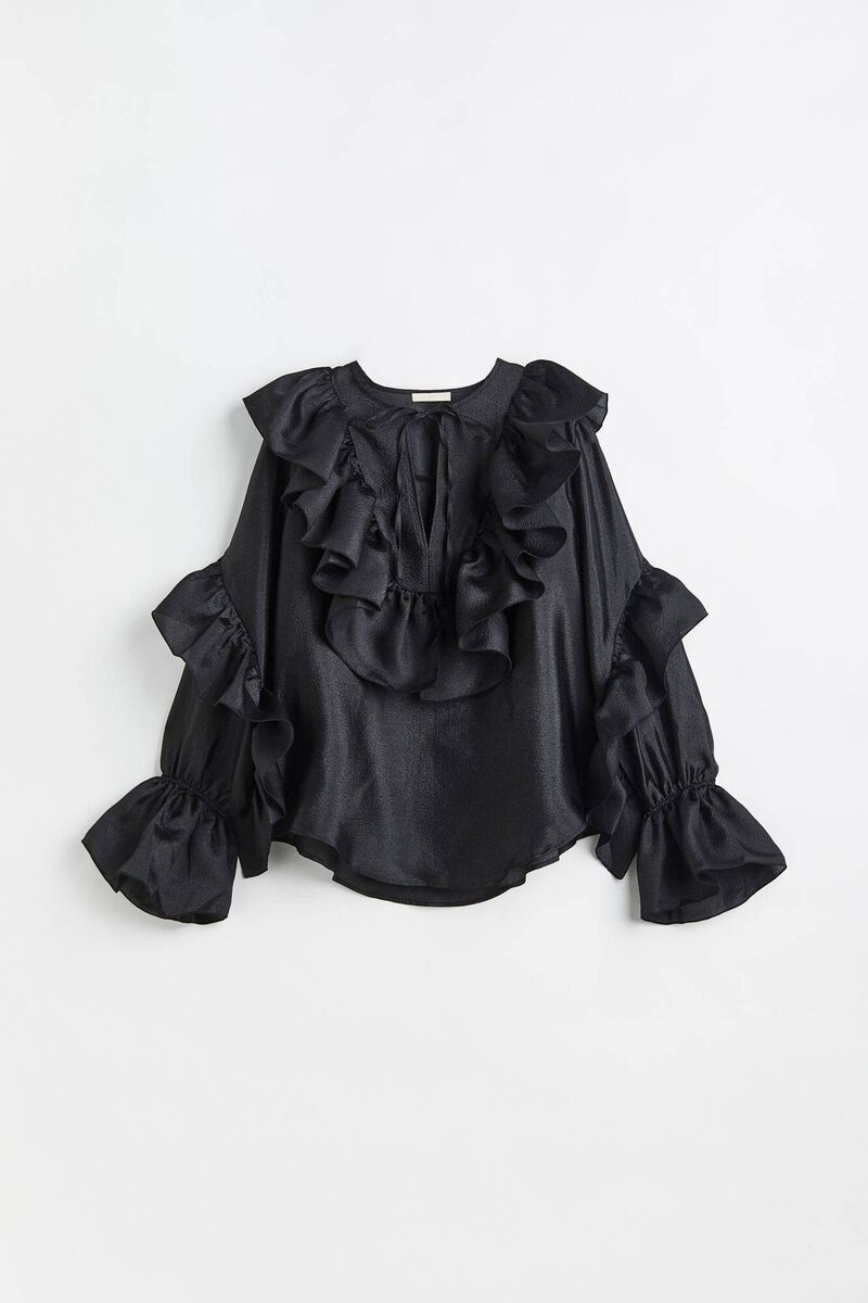 Flounced blouse, H&amp;M, €44.99