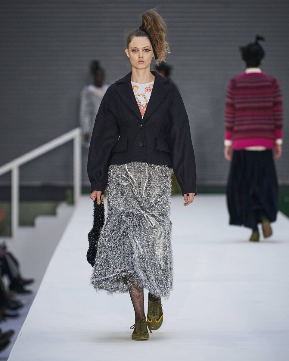 Molly Goddard’s SS22 runway