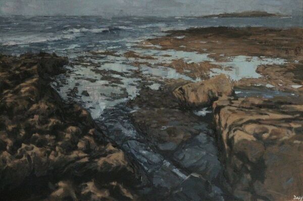 One of Ivan Daly’s paintings of Clare on display at Triskel in Cork. One of Ivan Daly’s paintings of Clare on display at Triskel in Cork.