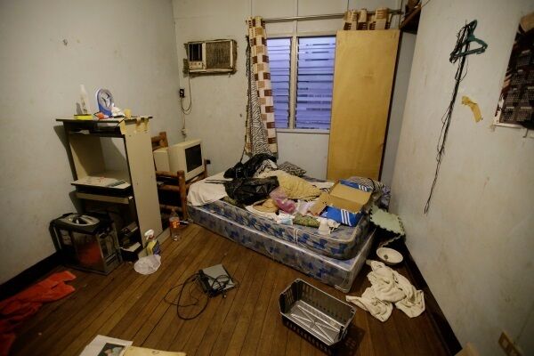 A room in the home of suspected child webcam cybersex operator, David Timothy Deakin. A room in the home of suspected child webcam cybersex operator, David Timothy Deakin.