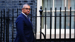 <p>British foreign secretary James Cleverly has been criticised for his comments on Qatar (Victoria Jones/PA)</p>