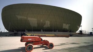 The Lusail Stadium, a venue for the FIFA World Cup Qatar 2022 (PA)