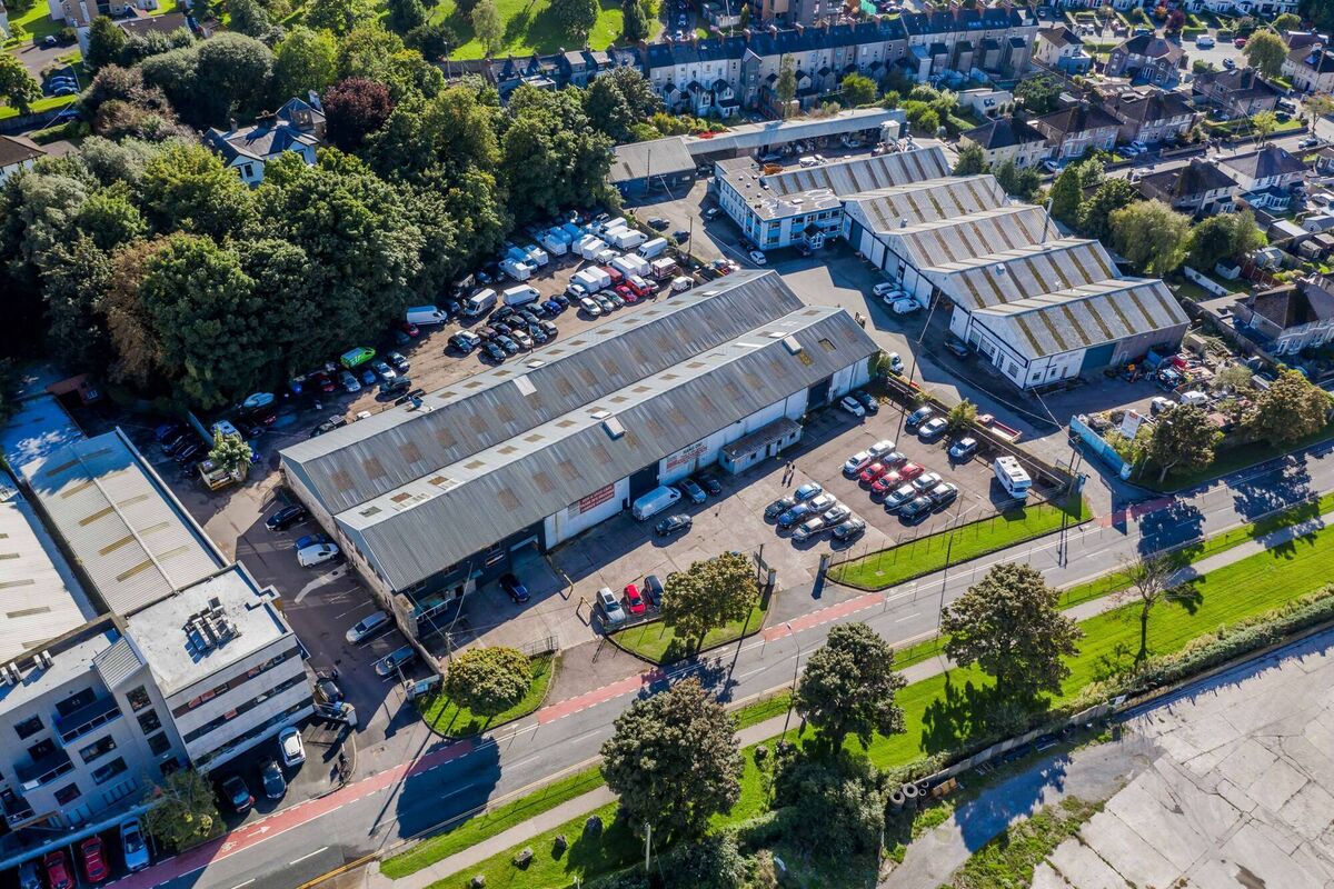 Building on the site is  let to two motor-related companies on short leases with no tenancy rights