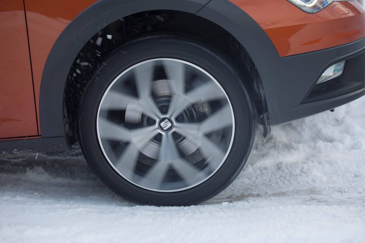 Although 1.6mm is the legal minimum, we’d advise having plenty more than this over winter. 