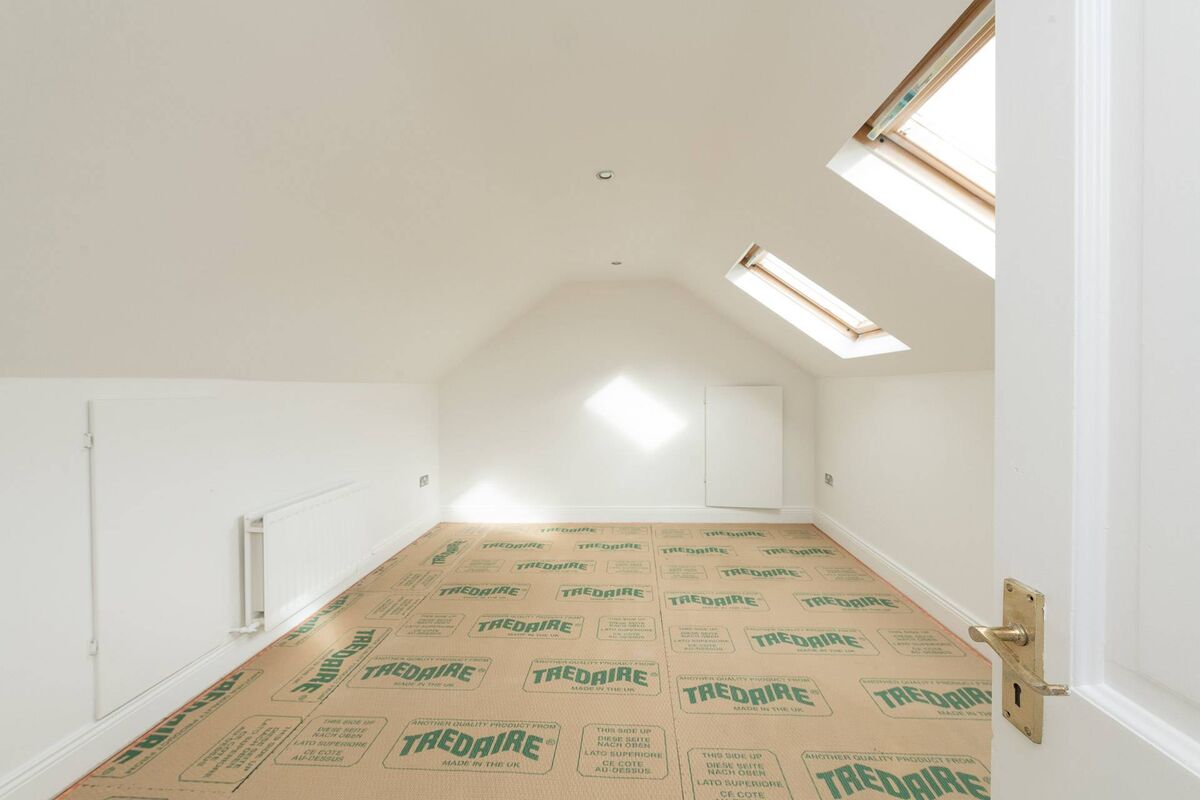 Converted attic space