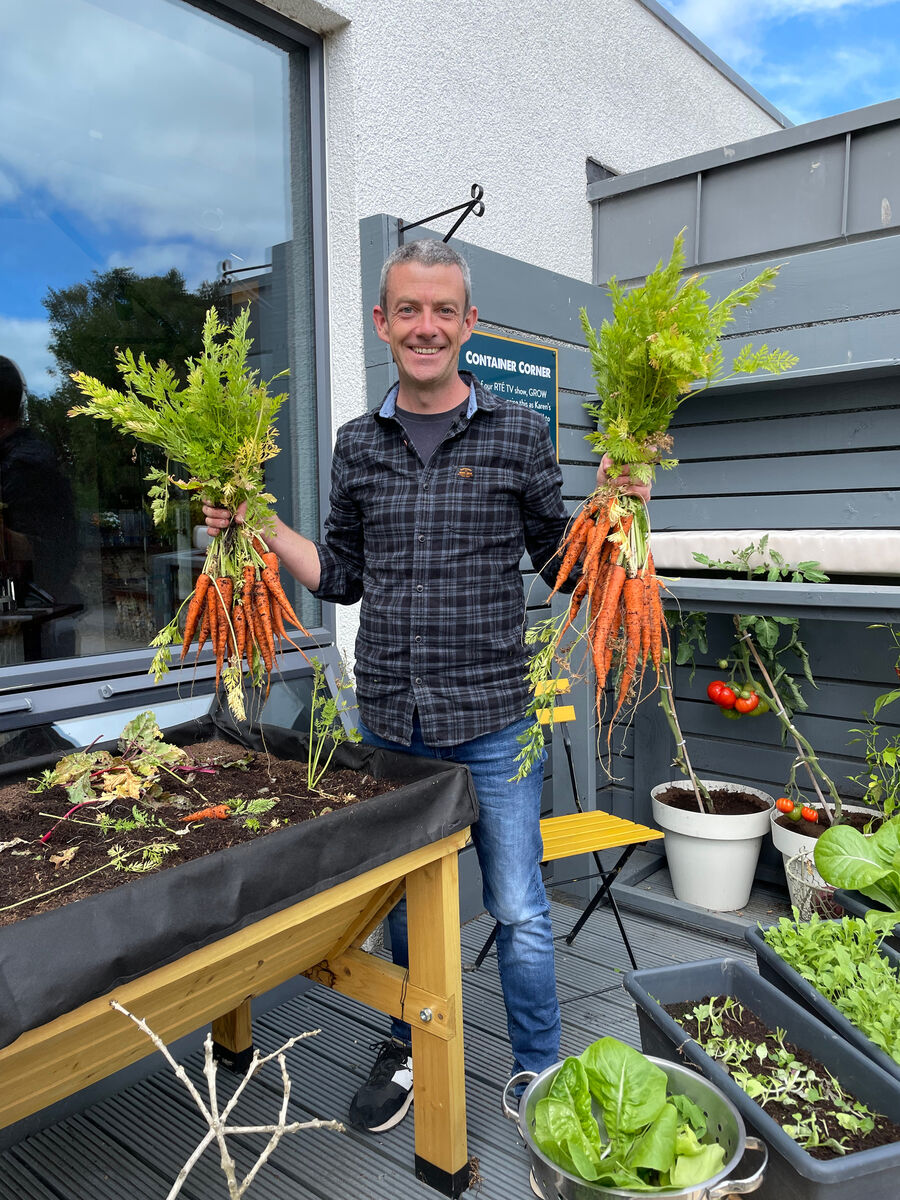 The message that Kelly wants to deliver is simple: just grow food The message that Kelly wants to deliver is simple: just grow food