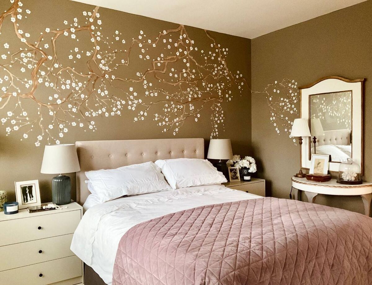 Cherry blossom wall Cherry blossom wall