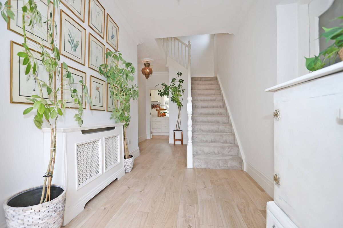 Bright entrance hall Bright entrance hall
