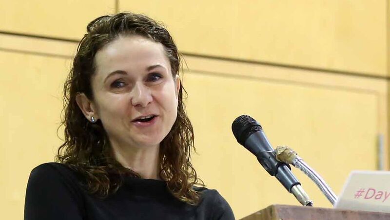 Kitty Holland speaking at the Inaugural Danielle Carroll Summer School in 2018. Picture: Sam Boal/Rollingnews.ie Kitty Holland speaking at the Inaugural Danielle Carroll Summer School in 2018. Picture: Sam Boal/Rollingnews.ie