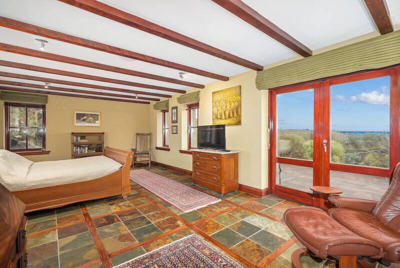 Main bedroom with access to sun terrace