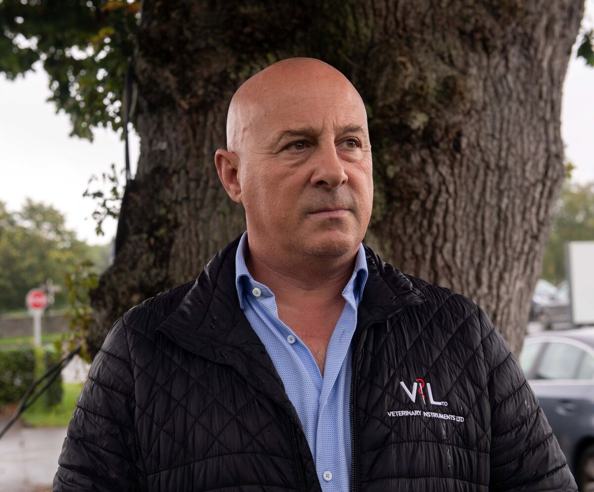 Paddy O'Donoghue, Veterinary Instruments Ltd who was defrauded by Catherine O'Brien. Photo: Don MacMonagle