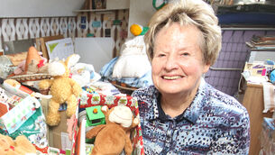 <p> Sigi Murrihy in her workshop in Caherdavin Park, Limerick. Picture: Brendan Gleeson</p>
