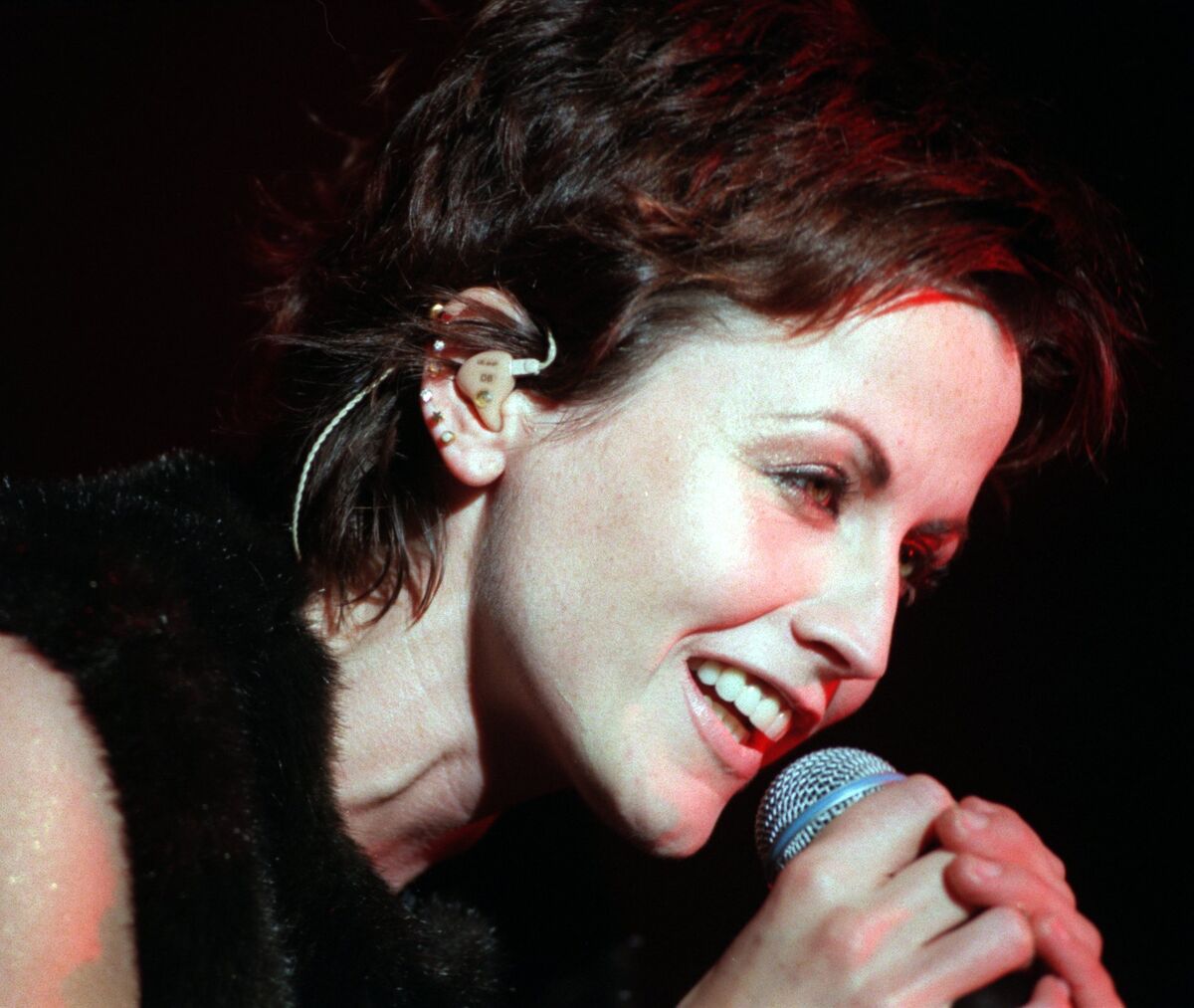 Cranberries Star Dolores O'Riordan at their concert at Millstreet County Cork in 1999. Picture: Des Barry Cranberries Star Dolores O'Riordan at their concert at Millstreet County Cork in 1999. Picture: Des Barry