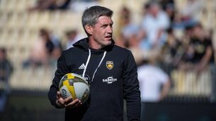 <p>BACK-TO-BACK LOSSES: La Rochelle's coach Ronan O'Gara. Photo: XAVIER LEOTY/AFP via Getty Images</p>
