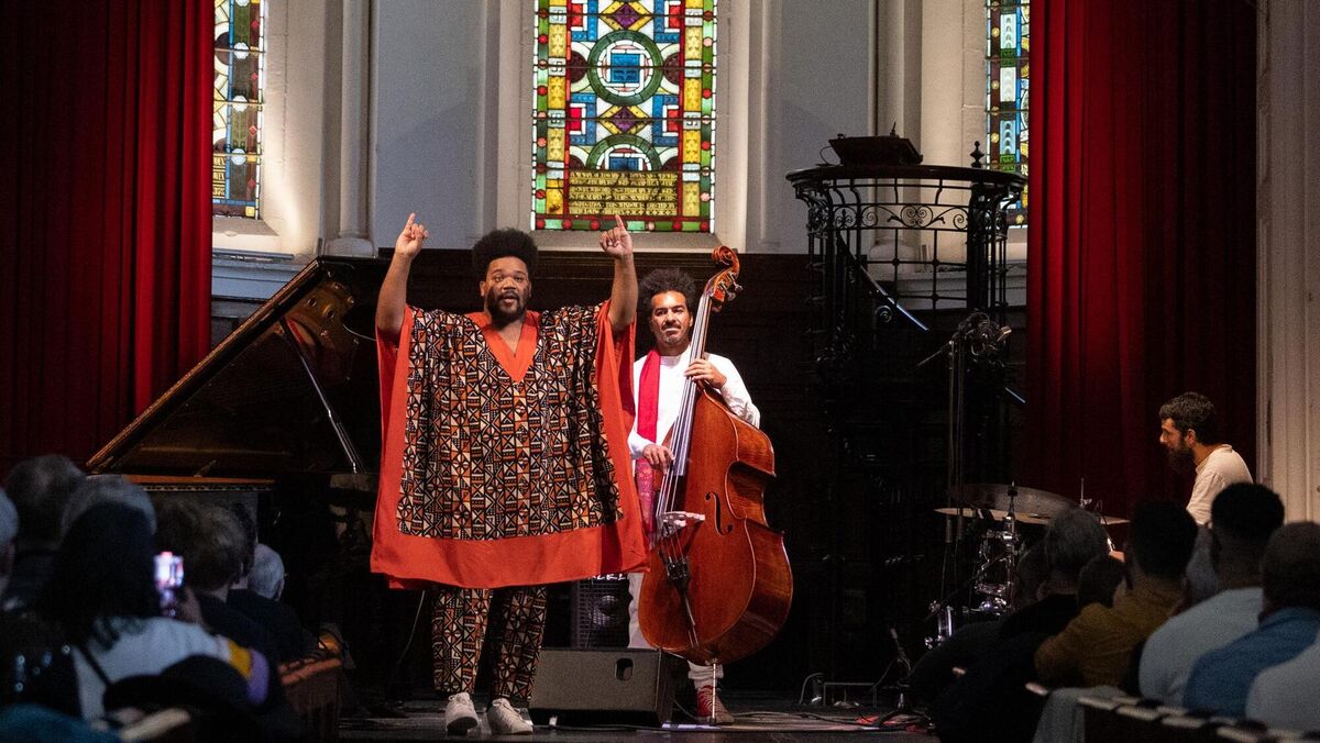  Amaro Freitas and band  at the Triskel Christchurch. Picture: Naoise Culhane 