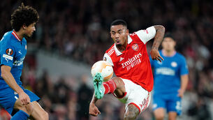 <p>Gabriel Jesus could leave Arsenal (Zac Goodwin/PA)</p>