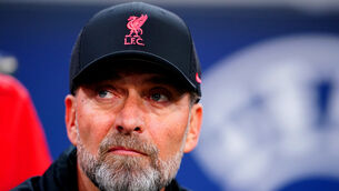 <p>POOR START: Jurgen Klopp’s side were beaten again on Saturday evening. Pic: Zac Goodwin/PA</p>
