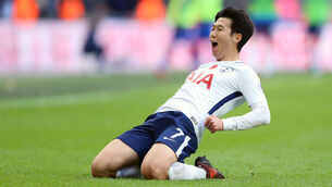 Tottenham Hotspur v Crystal Palace - Premier League - Wembley Stadium