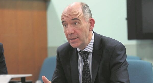 General manager of University Hospital Kerry, Fearghal Grimes, at a press conference in the hospital. The hospital is conducting a review of over 46,000 scans or files that involve over 26,700 patients in an area that includes Kerry, North Cork and South Limerick. To date, 18,000 scans have been reviewed. Pictures: Domnick Walsh/ Eye Focus