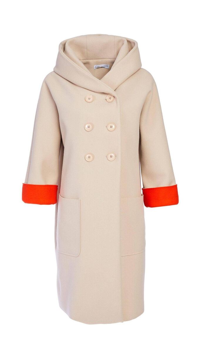 Colour Block Cowl Neck Coat, €238, Kate Cooper at Stockists Nationwide Colour Block Cowl Neck Coat, €238, Kate Cooper at Stockists Nationwide