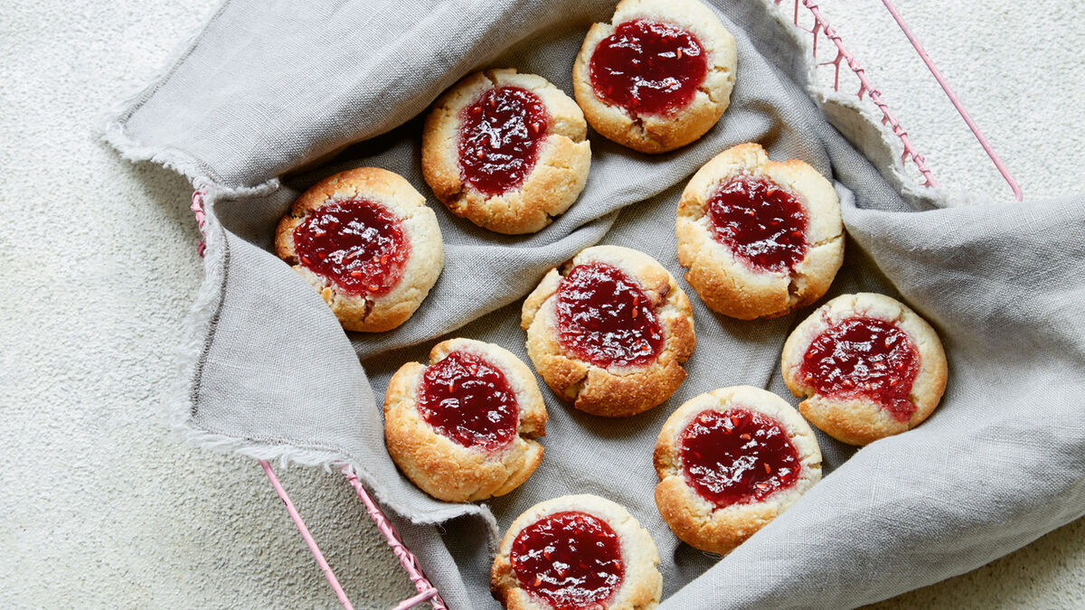 Jammy Thumbprint Cookies