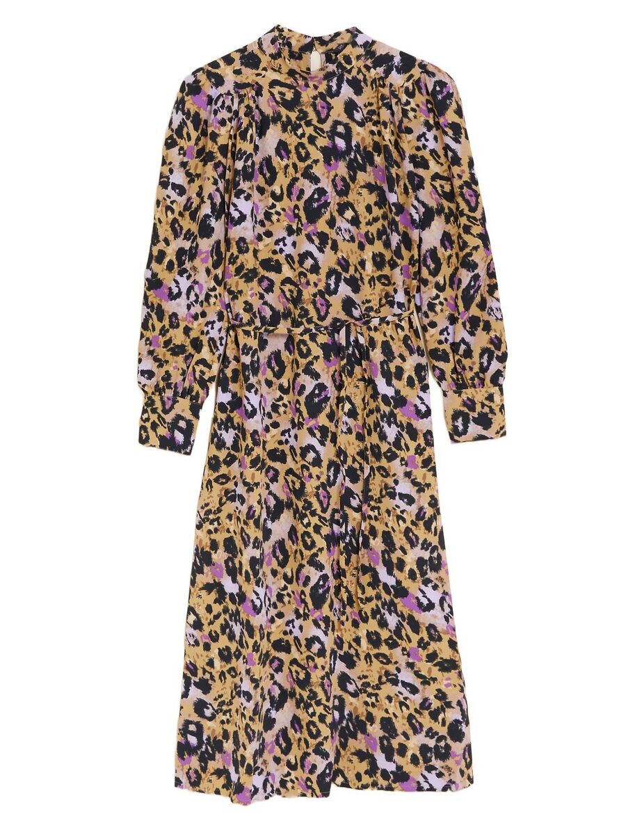 M&amp;S Collection animal print round neck midi column dress, M&amp;S, €54