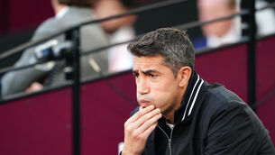 <p>Bruno Lage was sacked by Wolves last month (Zac Goodwin/PA)</p>