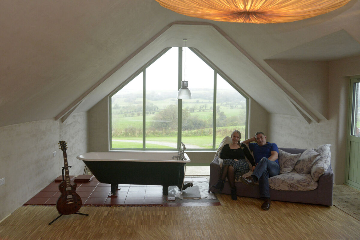 The master bedroom. Picture: Denis Boyle The master bedroom. Picture: Denis Boyle