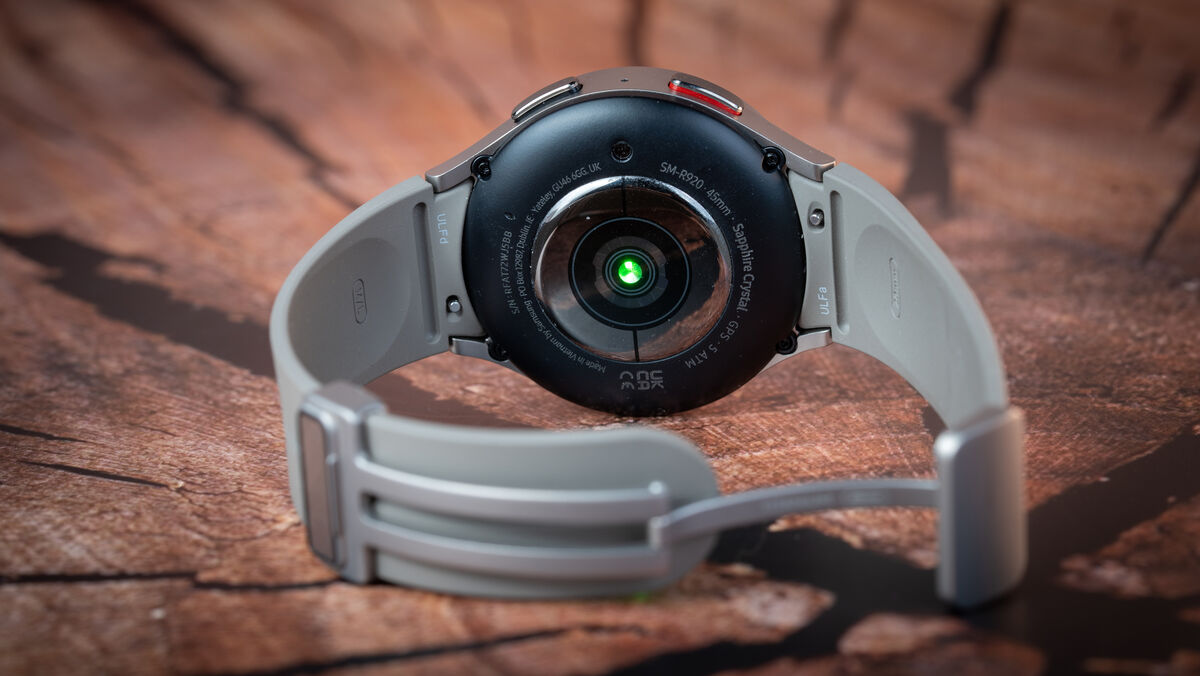 The Samsung Galaxy Watch 5 Pro is jam-packed with sensors. Picture: Noel Campion.