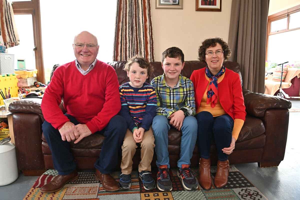 Patrick Foley, Anna and their boys Conor and Gary. “It was brilliant for us to be able to go to Cork as opposed to going to Dublin. It was easier for the family, when you’ve children in the picture all of this is very different.” Picture: Dan Linehan Patrick Foley, Anna and their boys Conor and Gary. “It was brilliant for us to be able to go to Cork as opposed to going to Dublin. It was easier for the family, when you’ve children in the picture all of this is very different.” Picture: Dan Linehan