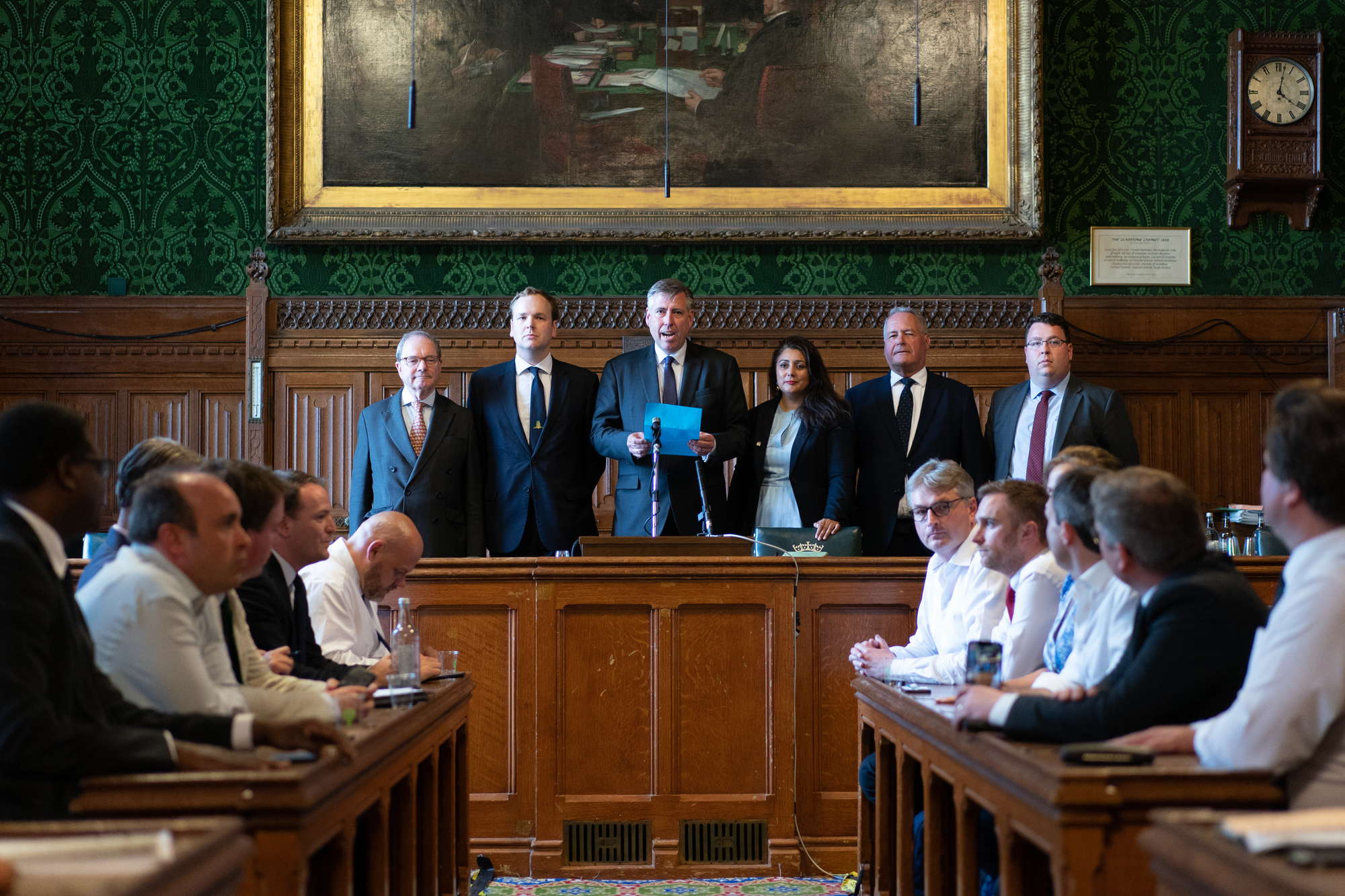 Graham Brady indicates Boris Johnson had numbers to challenge Rishi Sunak
