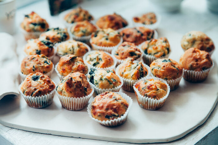 Vegetable and Breadcrumb Muffins