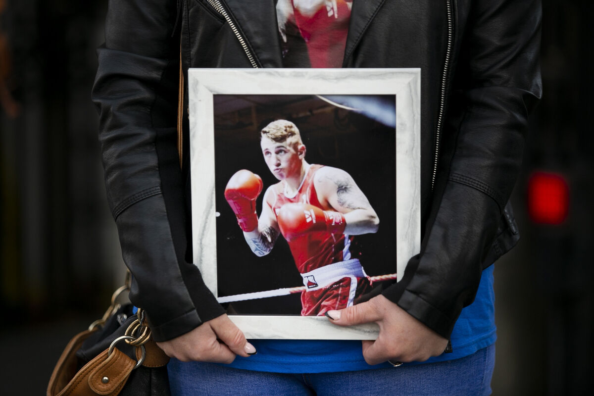 Champion boxer Kevin Sheehy was murdered by Logan Jackson, who repeatedly ran over him with a Mitsubishi Shogun jeep as he lay on the ground. Picture: Gareth Chaney/ Collins Photos