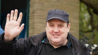 Peter Kay Wheelyboat launch
