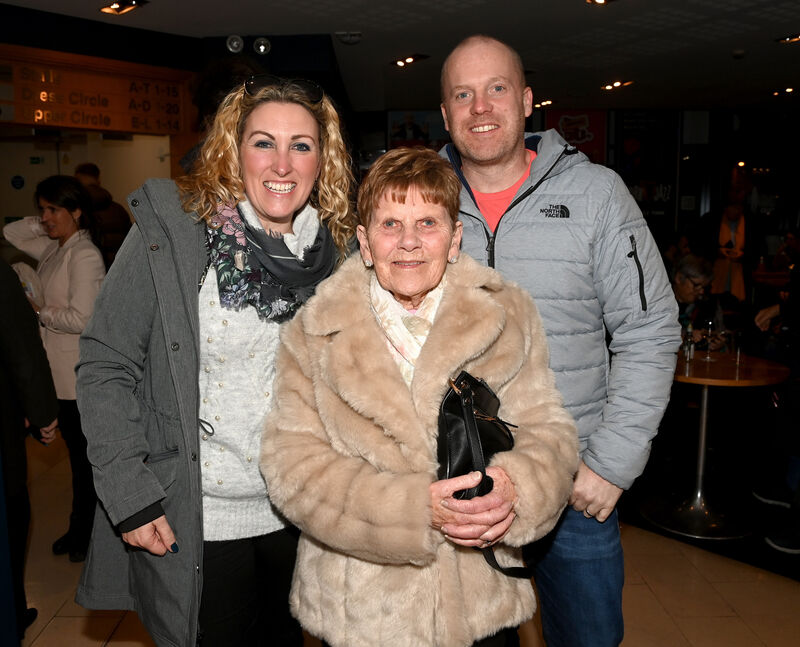 Susan Stack-O'Malley, Mary O'Herlihy and Denis O'Malley.