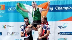 Another golden moment for Skibb rowing stars at World Championships
