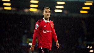 <p>QATAR-BOUND: Manchester United's Christian Eriksen has been named in Denmark's squad for the World Cup. Pic: Peter Byrne/PA Wire</p>