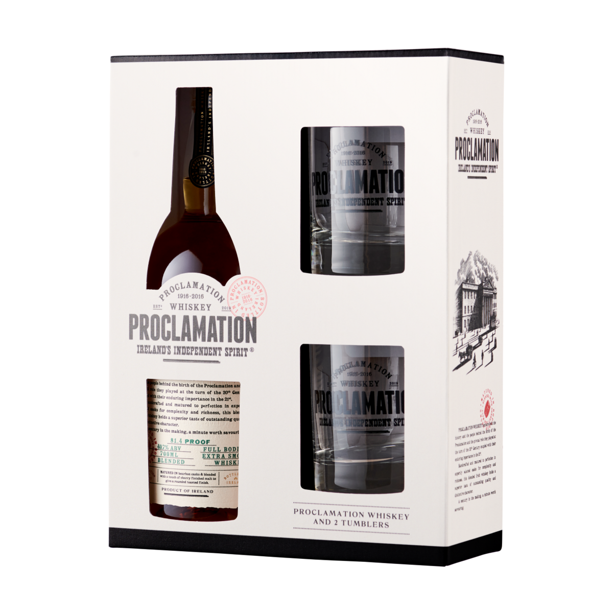 The Proclamation Whiskey gift pack - a great gift for history and whiskey lovers The Proclamation Whiskey gift pack - a great gift for history and whiskey lovers