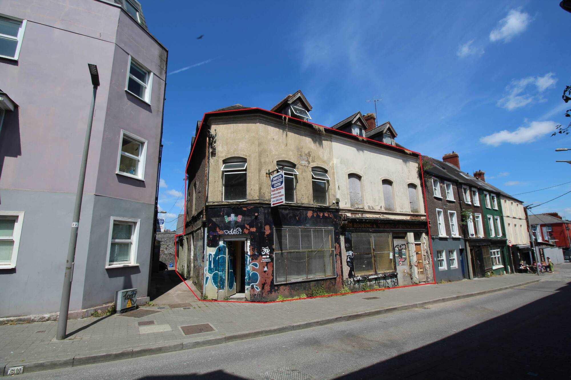 Two long-time derelict Cork City properties set to be sold