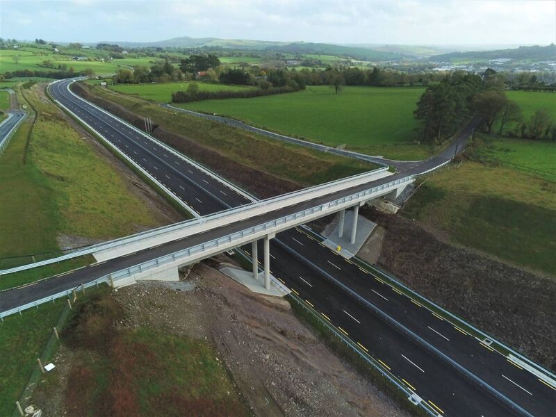 A section of the Macroom bypass connecting Baile Bhuirne to Macroom A section of the Macroom bypass connecting Baile Bhuirne to Macroom