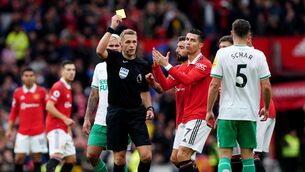 <p>FINED: Manchester United have been hit by an FA fine. Pic: Martin Rickett/PA</p>