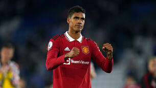 Raphael Varane has made France’s World Cup squad (Nick Potts/PA)